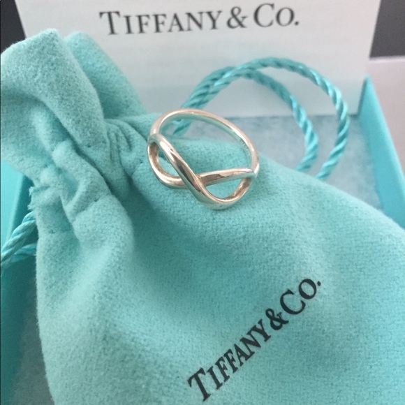 Tiffany & Co. Eternity silver ring - Picture 2 of 6